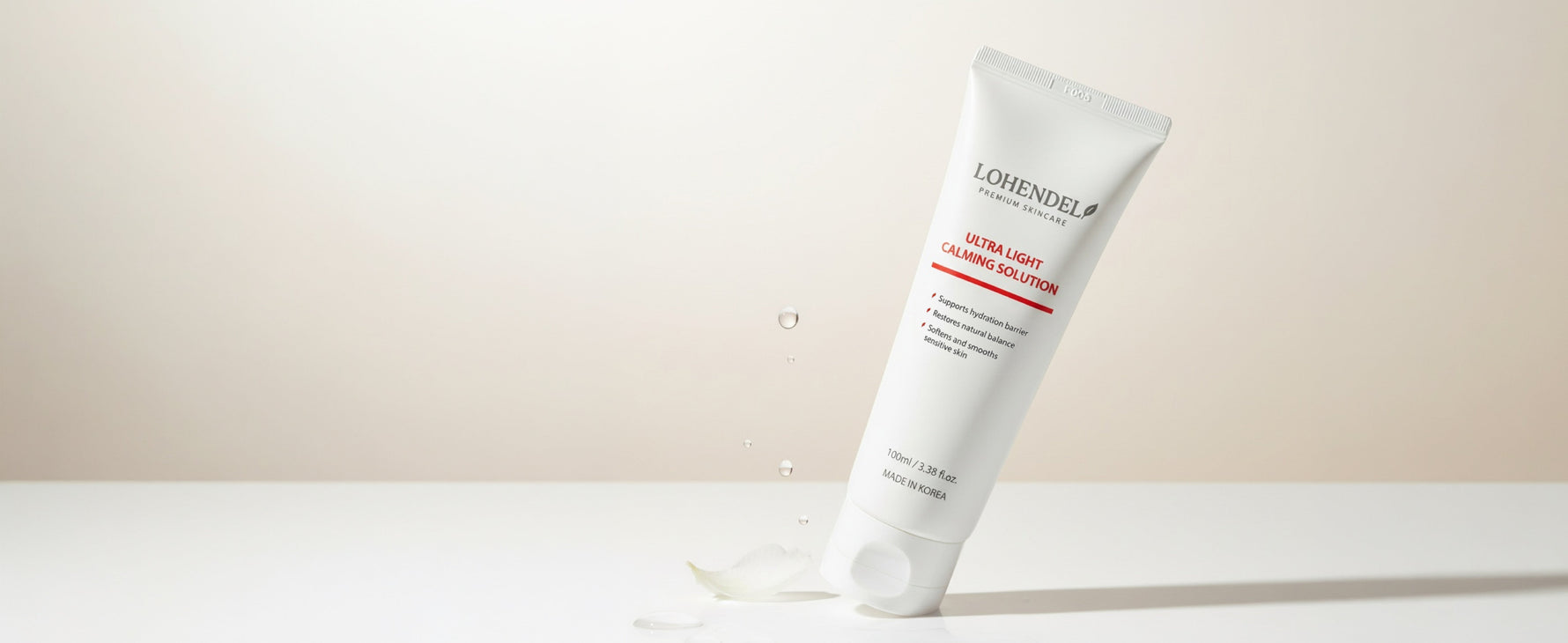 Rapid Soothing Solution: LOHENDEL Ultra Light Calming Solution
