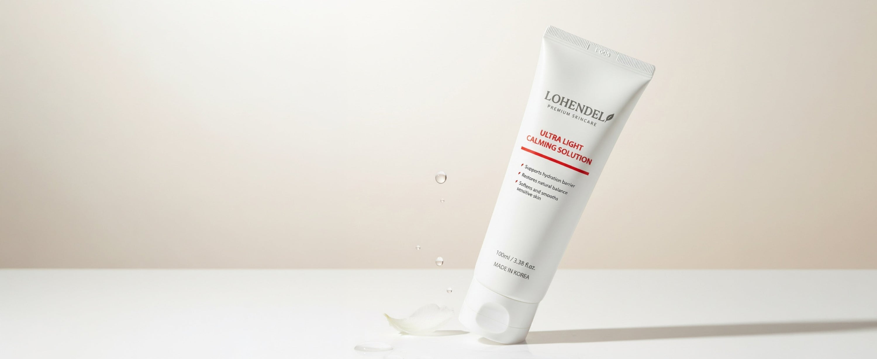 Rapid Soothing Solution: LOHENDEL Ultra Light Calming Solution